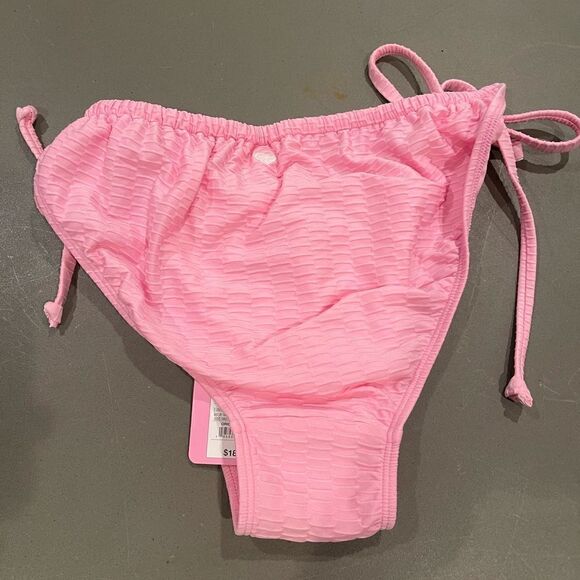 Stoney Clover Lane x Target Textured Side-Tie Bikini Bottom - Picture 3 of 5